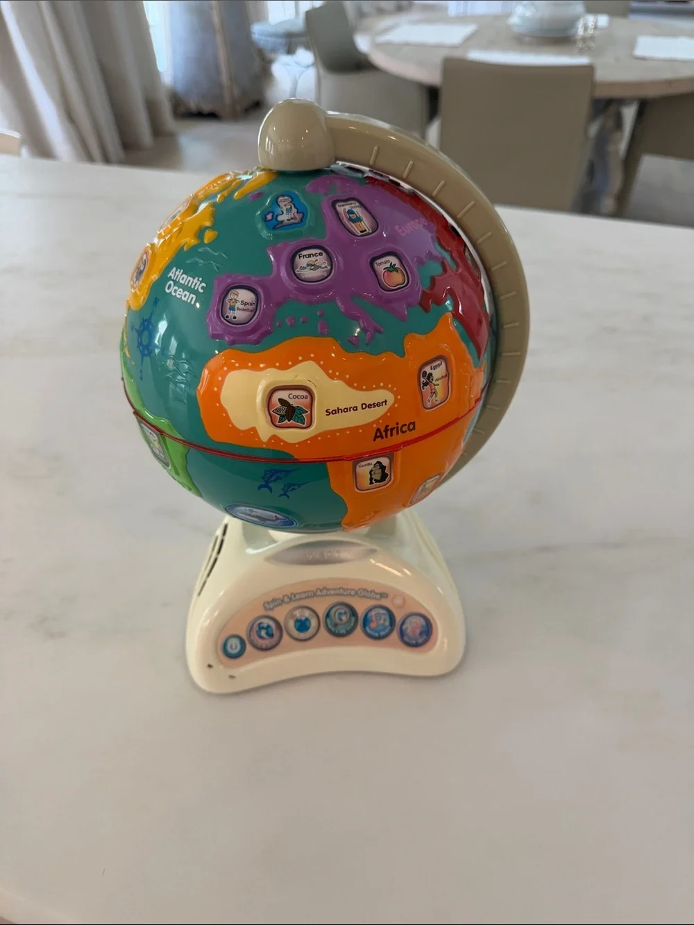 VTECH spin & learn adventure globe
